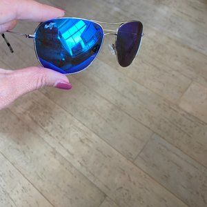 Maui Jim Polarized Aviator Sunglasses